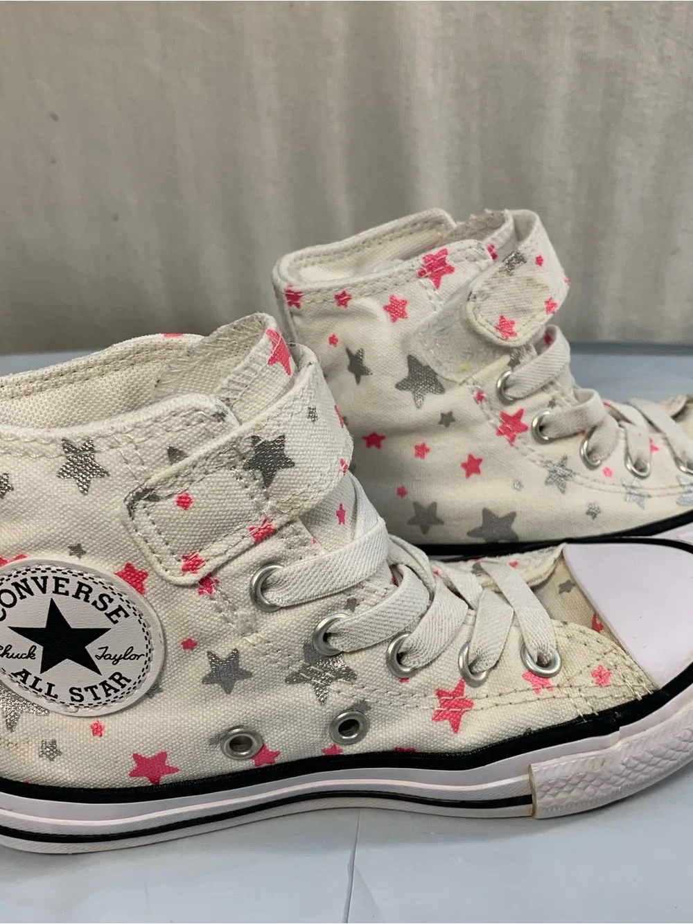 Converse white high